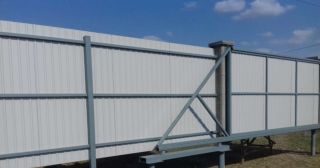 Купить откатные ворота на сваях Бирск, цена от 2802 руб.